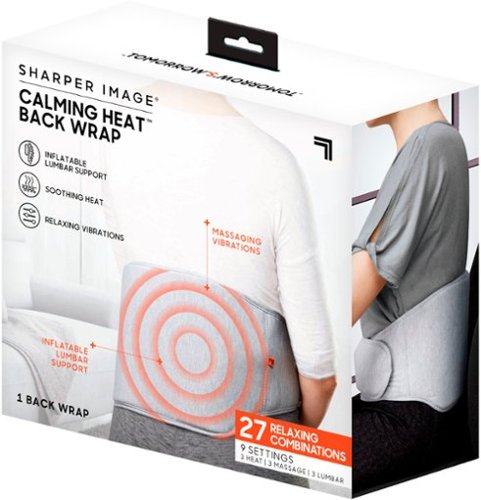 Calming Heat Back Wrap - Grey GLOBAL SHIPPING