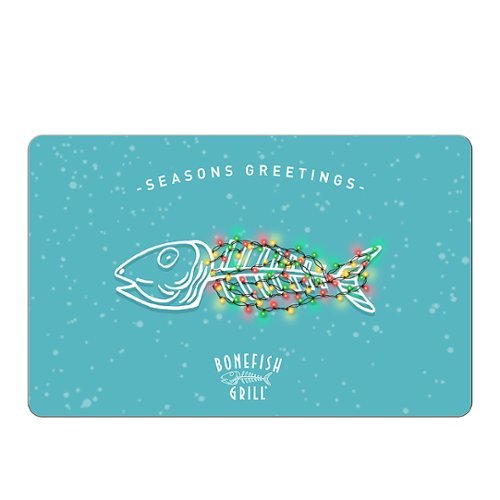 Bonefish Grill - $25 Holiday Gift Card (Digital Delivery) [Digital]
