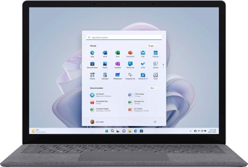 Microsoft - Surface Laptop 5 - 13.5” Touch-Screen - Intel Evo Platform Core i5 with 8GB Memory - 256GB SSD (Latest Model) - Platinum (Alcantara)