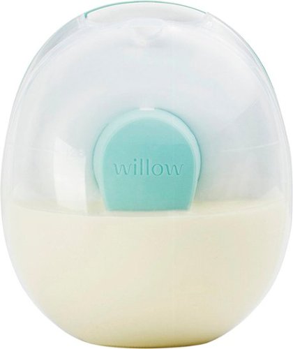 Willow - Go Wearable Breast Pump 7 oz. Reusable Container Set (2-Pack) - Clear