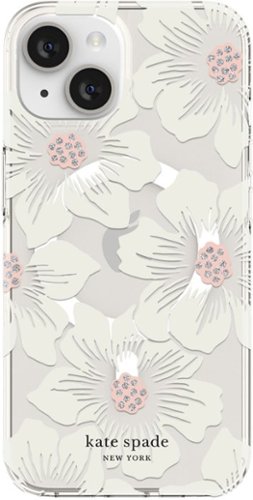  kate spade new york - Protective Hardshell Magsafe Case for iPhone 14 and iPhone 13 - Hollyhock