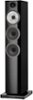 Bowers & Wilkins - 704 S3 Floorstanding Speaker with 1" Tweeter and Two 5" Bass drivers (Each) - Gloss Black-Front_Standard