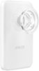 PopSockets - x Anker MagGo 5000 mAh Portable Magnetic Battery Charger with Grip for MagSafe Compatible Devices - White and Clear-Front_Standard