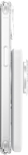 PopSockets x Anker MagGo 5000 mAh Portable Magnetic Battery Charger with Grip for MagSafe Compatible Devices - White and Clear HOW TO BUY