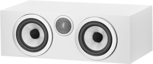 Bowers & Wilkins - 700 Series 3 Center Channel with 1" Tweeter and 5" Midbass (Each) - White