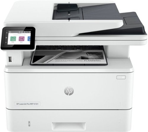 Photos - Printer HP  LaserJet Pro MFP 4101fdw Wireless Black-and-White All-in-One Laser Pr 