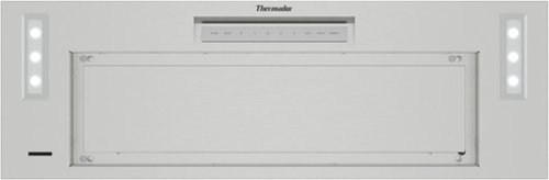 

Thermador - Masterpiece Series 36" Convertible Custom Insert Range Hood, 600 CFM, Home Connect - Silver