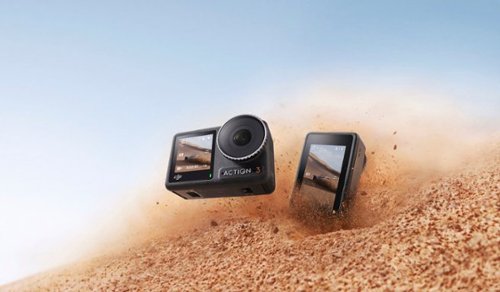 DJI - Cámara de acción 4K combinada estándar Osmo Action 3 - Gris