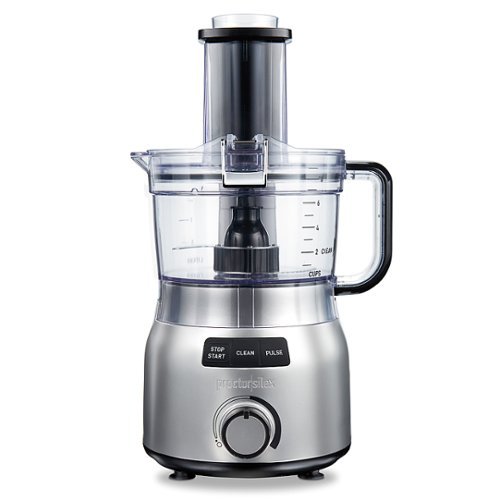 Proctor Silex Quick Clean 9 Cup Food Processor with Infinite Speed Control - SILVER