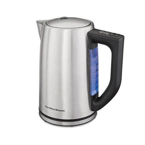 

Hamilton Beach - Variable Temperature Electric Kettle - STAINLESS STEEL
