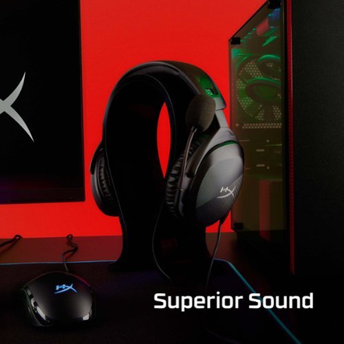 HyperX Cloud Stinger 2 Wired Gaming Headset for PC - Black GLOBAL SHIPPING