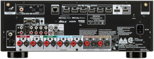 Denon AVR X2800H (95W X 7) 7.2 Ch. with HEOS and Dolby Atmos 8K