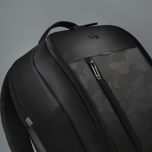Solo New York Code Pro Structured 17.3 Backpack (Fits all MacBooks) - Black BUY IN DUBAI
