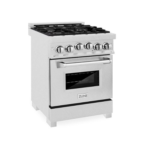 

ZLINE - 2.8 cu. ft. Range with Gas Stove and Gas Oven in Fingerprint Resistant Stainless Steel - Stainless steel