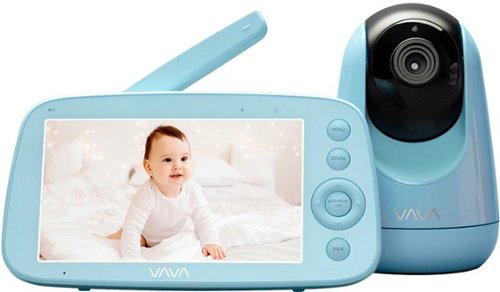 VAVA - Baby Monitor 720P 5" HD Display - Blue