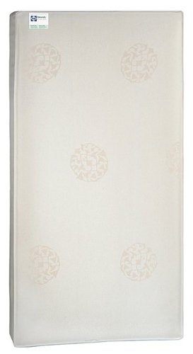 

Sealy - Baby - Naturalis - 2-Stage Dual Firmness Hybrid Waterproof Toddler & Crib Mattress Hybrid Coil & Foam Design - Tan