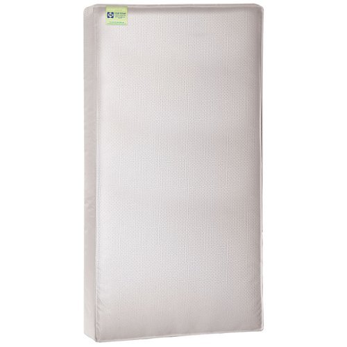 

Sealy - Baby Select 2-Cool 2-Stage Dual Firmness Lightweight Waterproof Standard Toddler & Baby Crib Mattress - White
