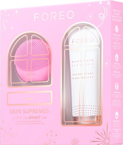 FOREO SKIN SUPREMES Collection: LUNA™ play smart 2 Set - Pink WORLDWIDE DELIVERY
