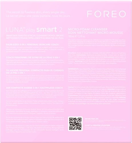 FOREO SKIN SUPREMES Collection: LUNA™ play smart 2 Set - Pink GLOBAL SHIPPING