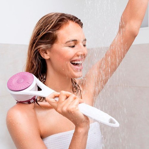 Beurer Electronic Body Brush - White and Fuschia WHERE TO BUY