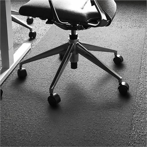 

Floortex - Ultimat XXL Polycarbonate Rectangular Chair Mat for Carpets - 60 x 118" - Clear