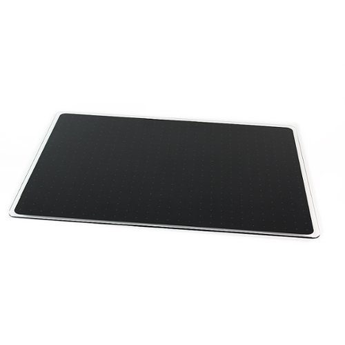 

Floortex - Viztex Glacier Multi-Purpose Grid Glass Dry Erase Board 17" x 23" - Black