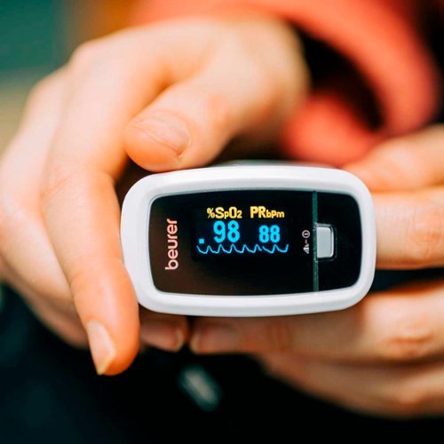 Beurer Pulse Oximeter - Silver BUY ONLINE