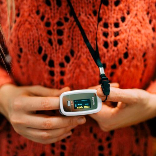 Beurer Pulse Oximeter - Silver BUY IN EUROPE