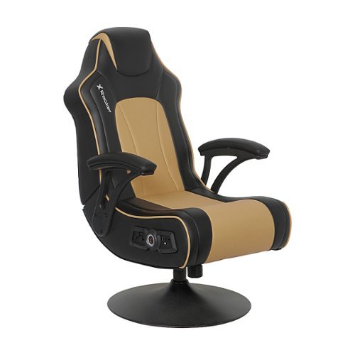 

X Rocker - Torque Pedestal Gaming Chair - Gold