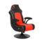 X Rocker - Simken Faux Leather Gas Lift Desk Chair - Red-Front_Standard
