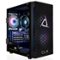CLX - SET Gaming Desktop - AMD Ryzen 5 5600G - 8GB Memory - Radeon Graphics Shared - 500GB M.2 NVMe SSD - Black-Front_Standard 