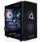 CLX - SET Gaming Desktop - AMD Ryzen 5 5600G - 8GB Memory - Radeon Graphics Shared - 500GB M.2 NVMe SSD - Black-Front_Standard