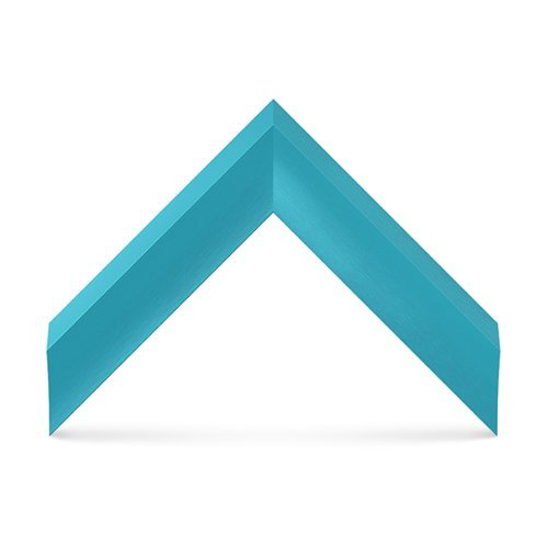 

Frame My TV.com - Deco Alloy Prismatic Bezel for Samsung The Frame TV - 43" - Caribbean Turquoise