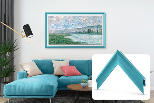 

Deco TV Frames - Alloy Prismatic Bezel for Samsung The Frame TV - 65" - Caribbean Turquoise