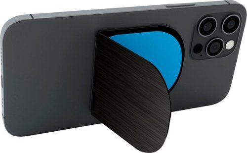 Flipstik - 2.0 Foldable Adhesive Mount for Most Cell Phones - Dark Titanium