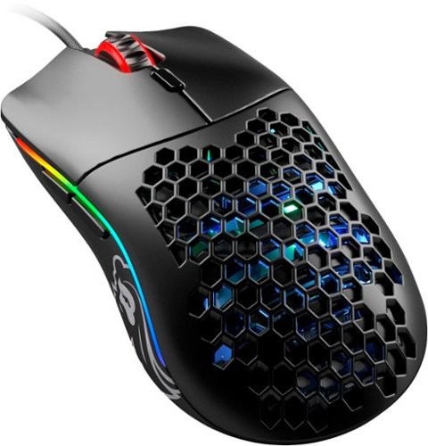 Glorious - Model O Wired Optical Honeycomb RGB Gaming Mouse - Matte Black