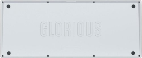 Glorious GMMK Pro Barebone High Profile Gasket Mounted RGB 75% Wired Mechanical Keyboard - White WORLDWIDE DELIVERY