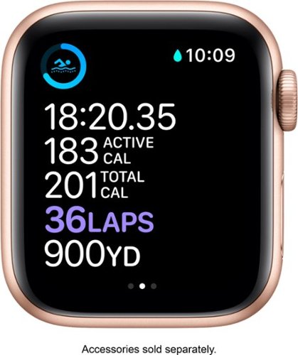 Apple Geek Squad Certified Refurbished Watch Series 6 (GPS) 40mm