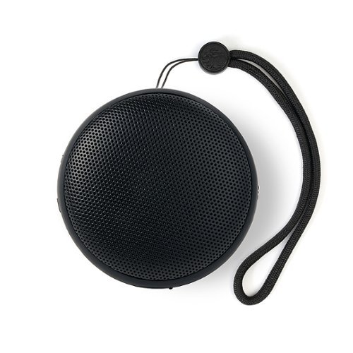 Speaqua - Cruiser H2.0 Portable Waterproof Compact Bluetooth Speaker with Bottle Opener - Manta Ray Black