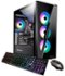 iBUYPOWER - SlateHako2120i Gaming Desktop - Intel i7-12700 - 16GB DDR4 Memory - Intel Arc A750 8GB Graphics - 1TB HDD + 500GB SSD - Black-Front_Standard