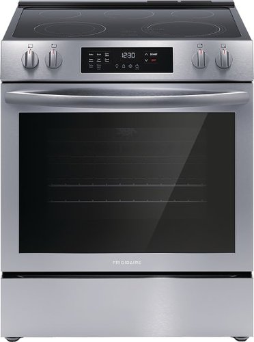 Frigidaire 5.3 Cu. Ft. Freestanding Electric Range with Convection Bake - Stainless steel