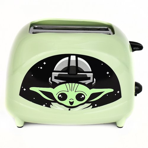 

Uncanny Brands - Star Wars Baby Yoda 2-Slice Toaster - Green