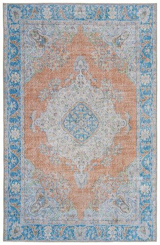 

Kaleen - Boho Patio Collection 8' x 10' Area Rug - Copper