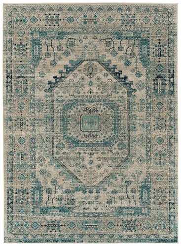 

Kaleen - Zuma Beach 5'3" x 7'3" Area Rug - Turquoise
