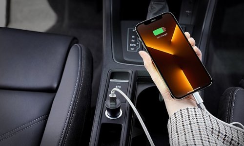 iOttie RapidVolt 20W Car Charger - Black SHOP ONLINE