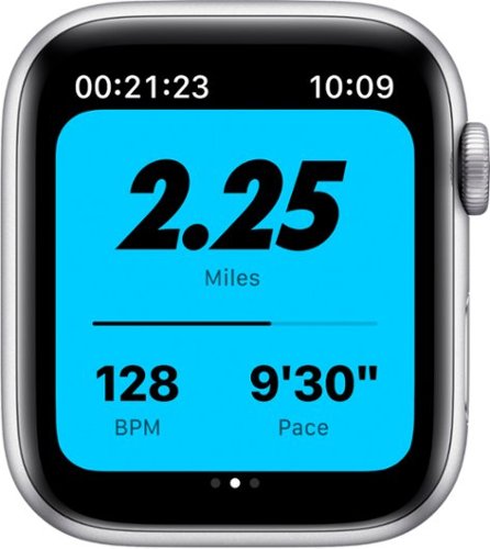 Refurbished Apple Watch Nike Series 6 (GPS) 44mm Silver Aluminum