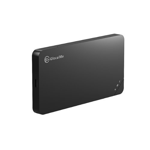 Glocalme - GlocalMeU3 Mobile Wireless Hotspot - Black