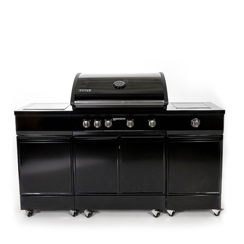

TYTUS Grills - Onyx Propane Grill Island - Onyx Black