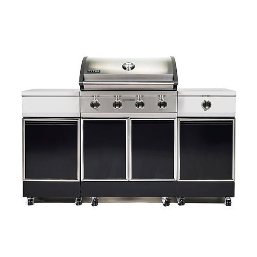 

TYTUS Grills - Stainless Steel Propane Grill Island - Charcoal Gray