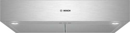 Bosch 500 Series - 30 inches - Recirculating & Convertible - Under cabinet Range Hood - Stainless Steel